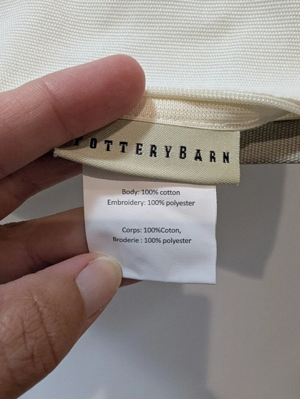 3 Pottery Barn Cityscape Embroidered Needlepoint Cotton Pillowcase Covers